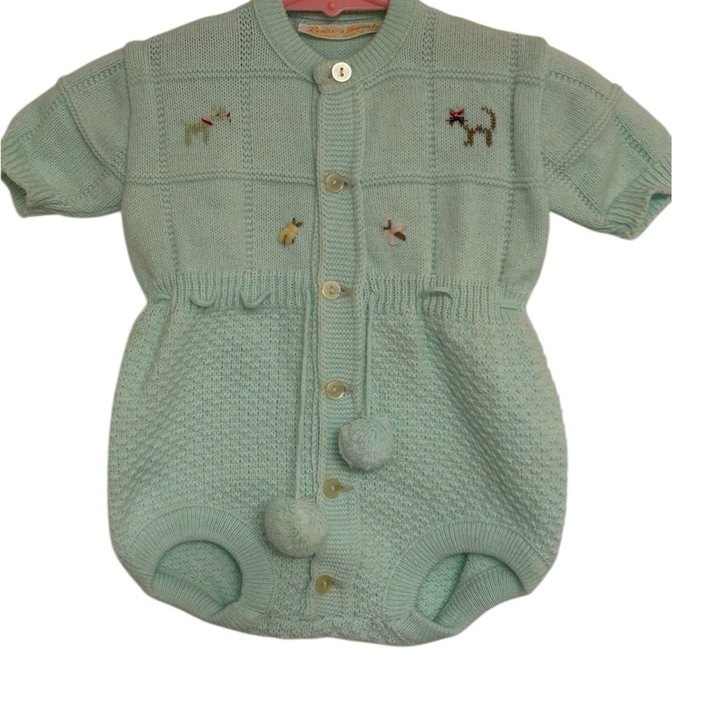 Vintage 60s Renzo’s Acrylic Baby Romper
